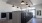 a room with a cabinet and lights