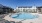 a swimming pool in a resort