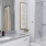 a bathroom with a tub sink and toilet