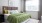 bedroom with modern spaces and decor